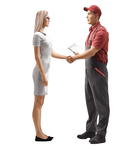 Técnico profesional de Calefon.UY trabajando en la reparación de un calefón